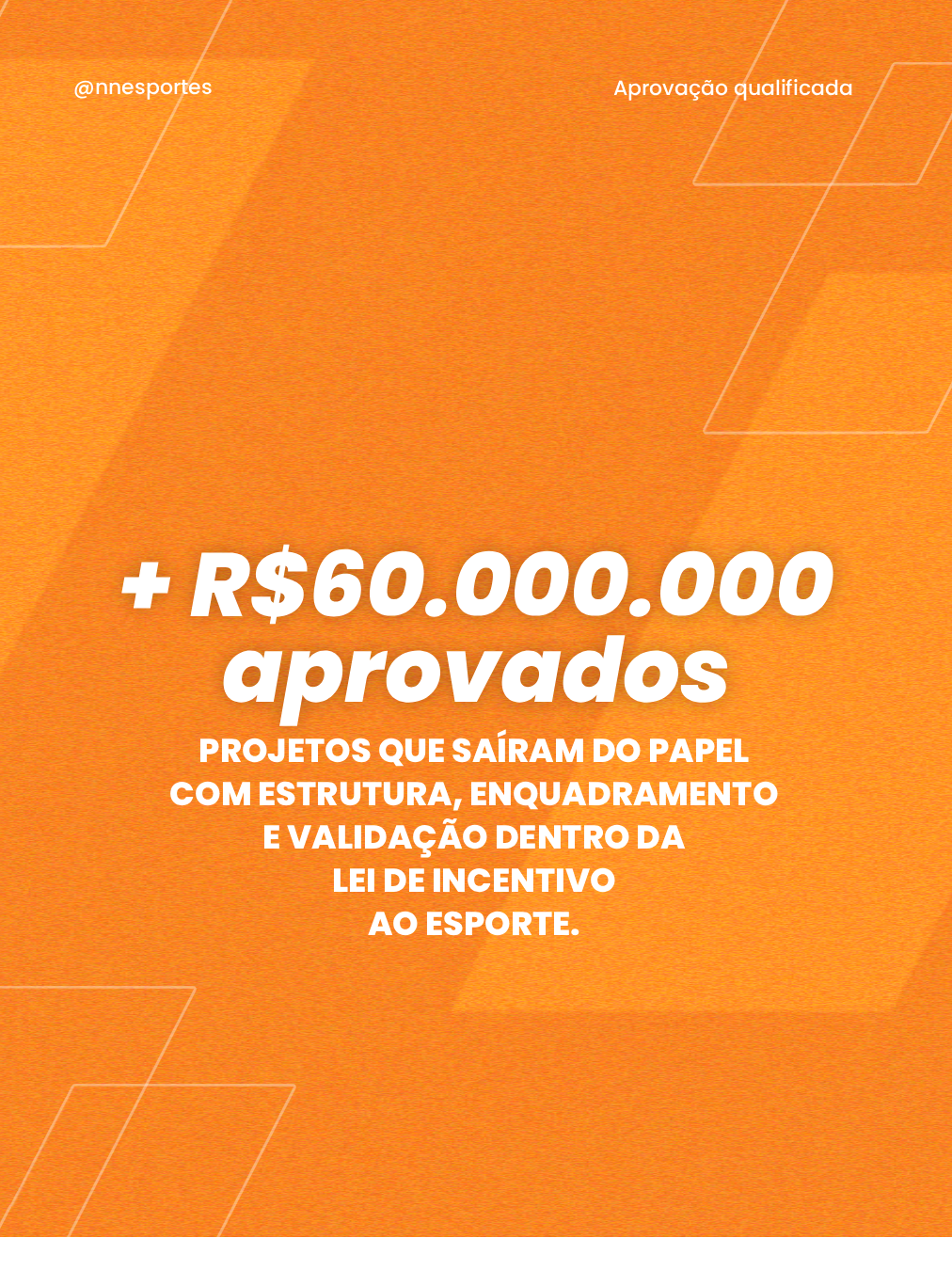 Projeto esportivo da NN Esportes na comunidade