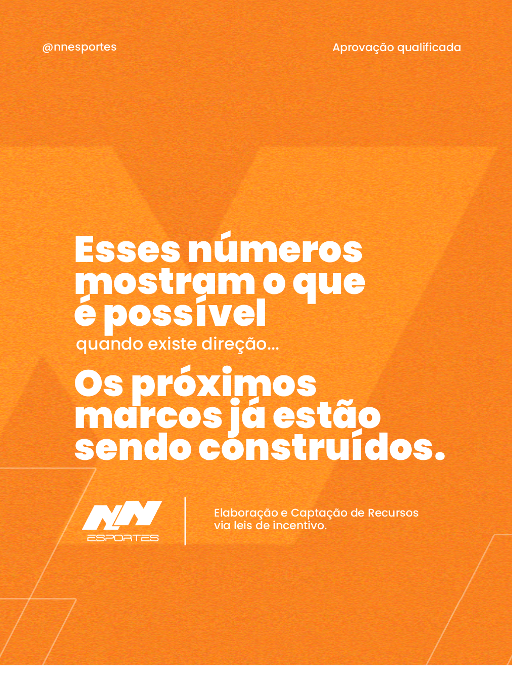 Equipe em projeto esportivo e social