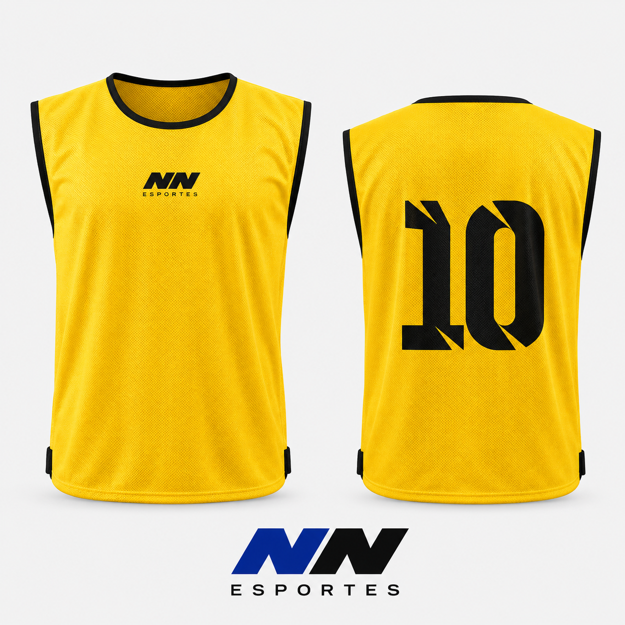 Colete de treino amarelo