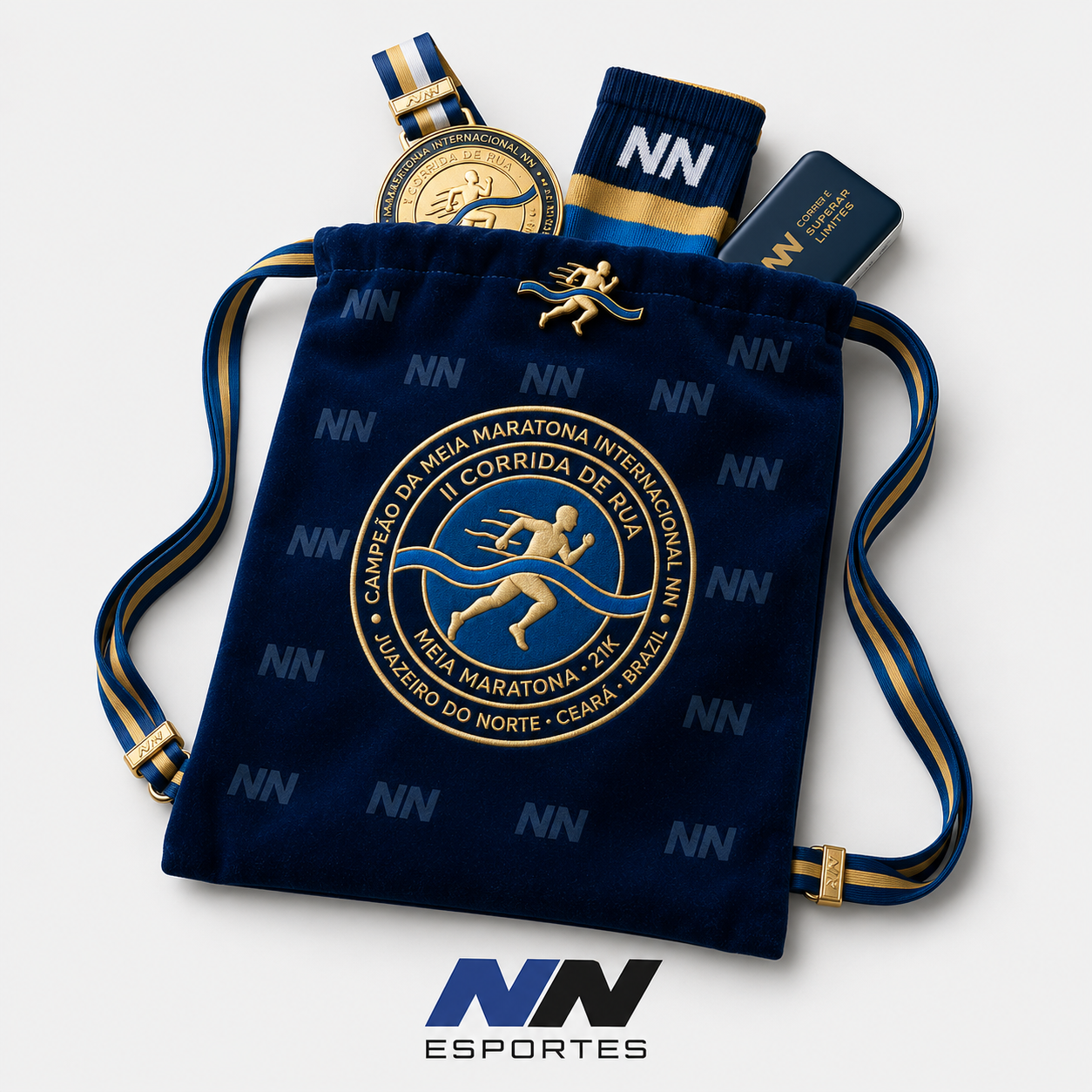 Kit premiação com mochila personalizada