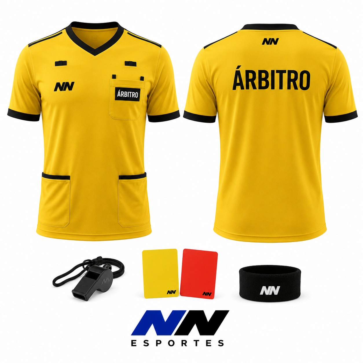 Uniforme de árbitro completo